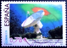 Selo postal da Espanha de 2006 Yebes Astronomical Centre