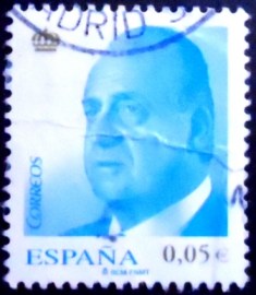 Selo postal da Espanha de 2008 King Juan Carlos I 5