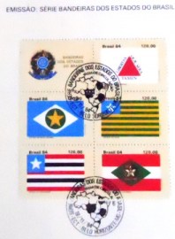 Edital de Lançamento nº 30 de 1984 Bandeiras do Brasil