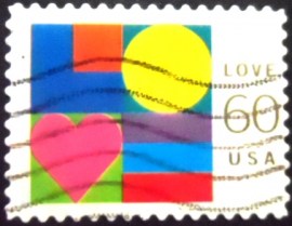 Selo postal dos Estados Unidos de 2002 Love