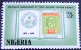 Selo postal da Nigéria de 1974 Stamp of Northern Nigeria
