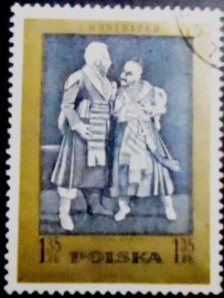 Selo postal da Polônia de 1972 Verbum Nobile
