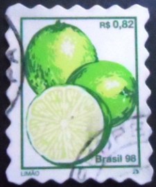 Selo postal do Brasil de 2000 Limão