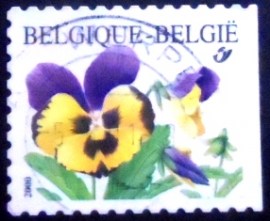 Selo postal da Bélgica de 2000 Violet