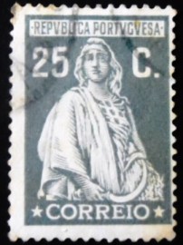 Selo postal de Portugal de 1926 Ceres London edition