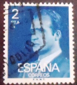 Selo postal da Espanha de 1983 King Juan Carlos I 2