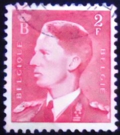 Selo postal da Bélgica de 1952 King Baudouin 2