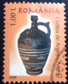 Selo postal da Romênia de 2005 Wedding Jug from Curtea de Argeș