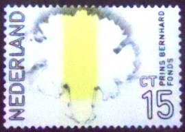 Selo postal da Holanda de 1971 Carnation