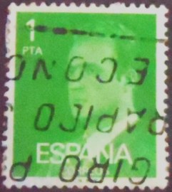 Selo postal da Espanha de 1977 King Juan Carlos I 1