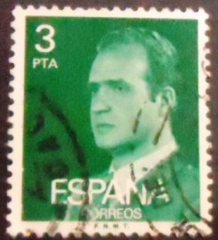 Selo postal da Espanha de 1976 King Juan Carlos I 3
