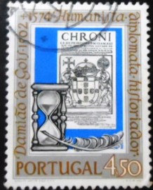 Selo de Portugal de 1974 Damião de Góis