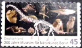 Selo postal da Alemanha de 2010 Natural History Museum