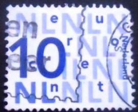 Selo postal da Holanda de 2002 NL multiple 10