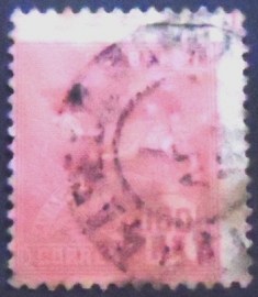 Selo postal do Brasil de 1920 Aviação 100