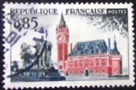 Selo postal da França 1971 Riquewihr