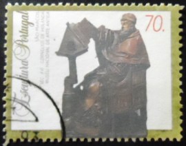 Selo postal de Portugal de 1993 St. Mark