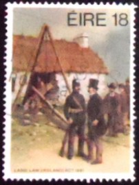 Selo postal da Irlanda de 1981 Land Law Act 1881