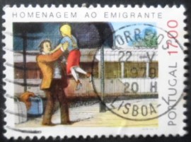 Selo postal de Portugal de 1979 Honouring Portuguese Emigrants