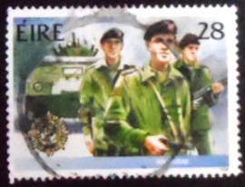 Selo postal da Irlanda de 1988 Army