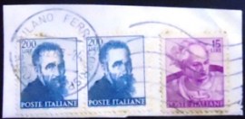 Fragmento da Itália de 1961 Head of Michelangelo e Prophet Joel