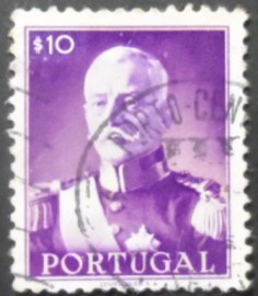 Selo postal de Portugal de 1945 President Carmona