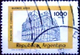 Selo postal da Argentina de 1980 General Post Office