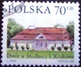 Selo postal da Polônia de 1999 Modlnica