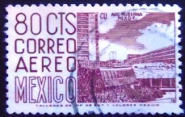 Selo postal do México de 1967 University City
