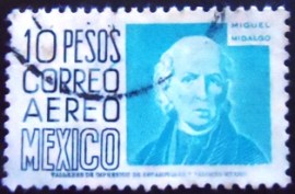 Selo postal do México de 1953 Miguel Hidalgo