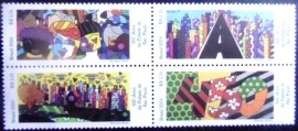 Série de selos postais do Brasil de 2004 Aniversário de São Paulo
