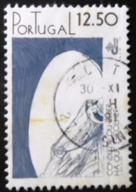 Selo postal de Portugal de 1978 Road victim