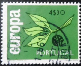 Selo postal de Portugal de 1965 C.E.P.T. Fruit
