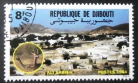 Selo postal de Djibouti de 1984 Ali Sabich