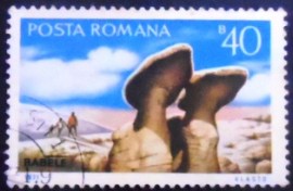 Selo postal da Romênia de 1971 Babele