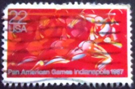 Selo dos Estados Unidos de 1987 Pan American Games