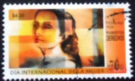 Selo postal do México de 2001 International Women's Day