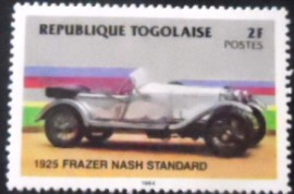 Selo postal do Togo de 1984 Frazer Nash Standard 1925