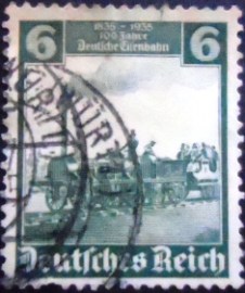 Selo da Alemanha Reich de 1935 Adler