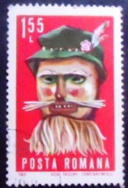 Selo postal da Romênia de 1969 Birsesti