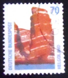 Selo postal da Alemanha de 1990 Helgoland
