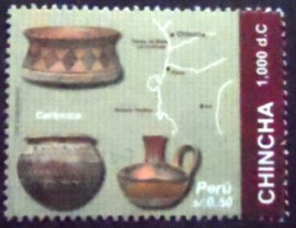 Selo postal do Peru de 2010 Chincha