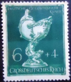 Selo da Alemanha Reich de 1944 Nautilus-Cup 6