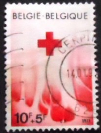 Selo  postal da Bélgica de 1971 Belgian Red Cross