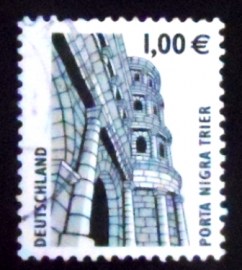 Selo postal da Alemanha de 2002 Porta Nigra