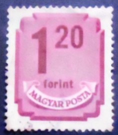 Selo postal da Hungria de 1946 Postage due 1,20