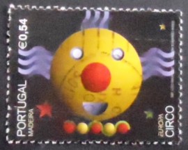 Selo postal da Ilha de Madeira de 2002 Circus