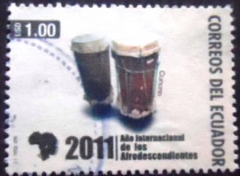 Selo postal do Equador de 2011 Cununo