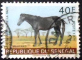 Selo postal do Senegal de 1971 Mbayang