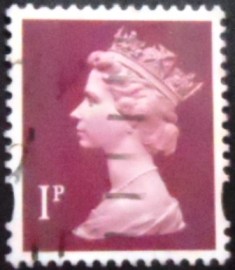 Selo postal do Reino Unido de 1996 Queen Elizabeth II
